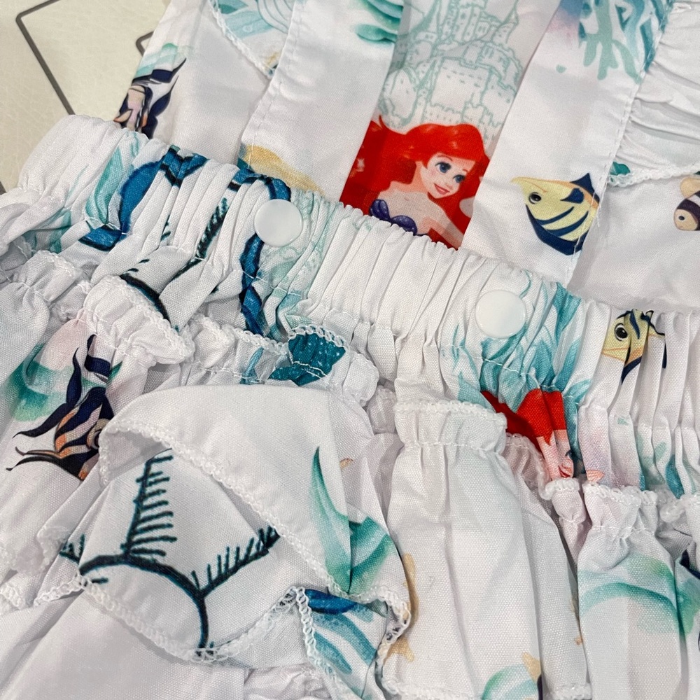 Little Mermaid Ruffle Bubble - Picture 6 of 7